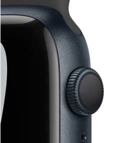 SMARTWATCH Apple Watch Nike S7 GPS, 41mm Midnight Aluminium Case with Anthracite/Black Nike Sport Band "mkn43wb/a" — miniatură