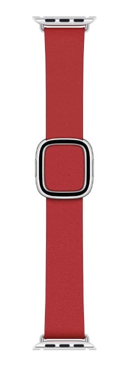 Apple Watch 40mm Band: Scarlet Modern Buckle - Medium (Seasonal Fall 2020), "my672zm/a" — miniatură