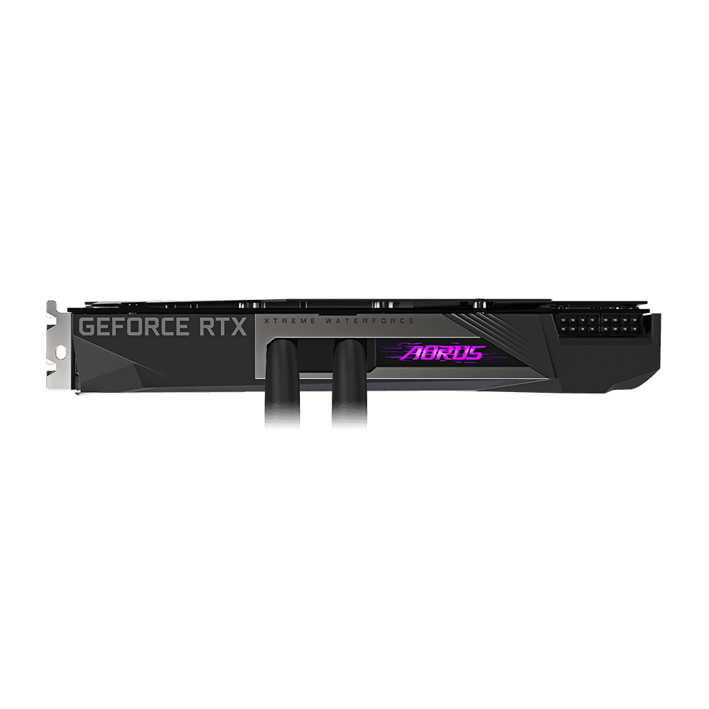 PLACA VIDEO GIGABYTE " GeForce RTX 3080 XTRM WATERFORC", 12 GB GDDR6X 384 biti, PCI Express 4.0 x 16, HDMI x 3 DisplayPort x 3, sistem racire aer, "N3080AORUSX W-12G" — miniatură