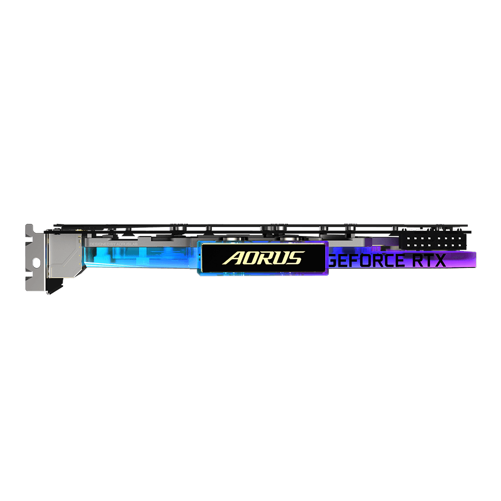 PLACA VIDEO GIGABYTE "GeForce RTX 3080 XTRM", 12 GB GDDR6X 384 biti, PCI Express 4.0 x 16, HDMI x 3 DisplayPort x 3, sistem racire aer, "N3080AORUSX WB-12G" — miniatură