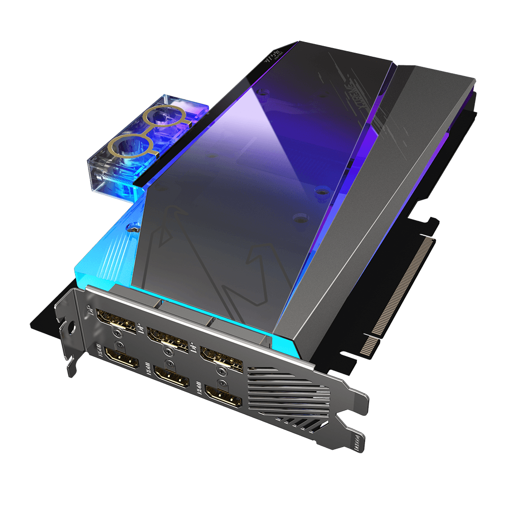 PLACA VIDEO GIGABYTE "GeForce RTX 3080 XTRM", 12 GB GDDR6X 384 biti, PCI Express 4.0 x 16, HDMI x 3 DisplayPort x 3, sistem racire aer, "N3080AORUSX WB-12G" — miniatură