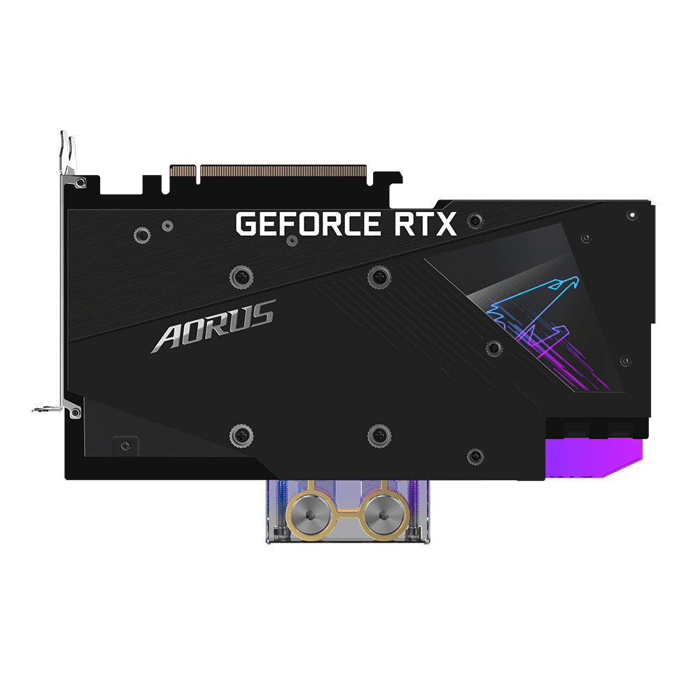 PLACA VIDEO GIGABYTE "GeForce RTX 3080 XTRM", 12 GB GDDR6X 384 biti, PCI Express 4.0 x 16, HDMI x 3 DisplayPort x 3, sistem racire aer, "N3080AORUSX WB-12G" — miniatură