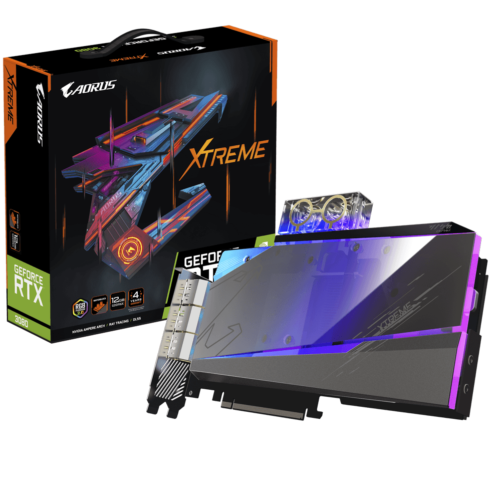PLACA VIDEO GIGABYTE "GeForce RTX 3080 XTRM", 12 GB GDDR6X 384 biti, PCI Express 4.0 x 16, HDMI x 3 DisplayPort x 3, sistem racire aer, "N3080AORUSX WB-12G"