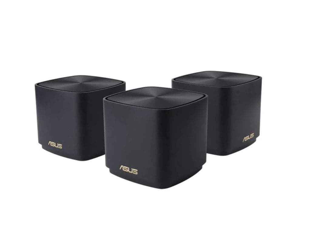 AS ZENWIFI AX MINI XD4 WHITE 3PK BLACK, "XD4(B-3-PK)"