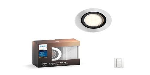 SPOT incastrat smart LED Philips, soclu GU10, putere 5.5 W, forma spot, lumina alb, alimentare 220 - 240 V, "000008718696161067"