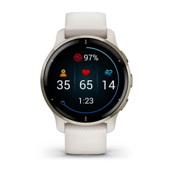 Garmin Venu 2 Plus CreamGold, Ivory, "010-02496-12"