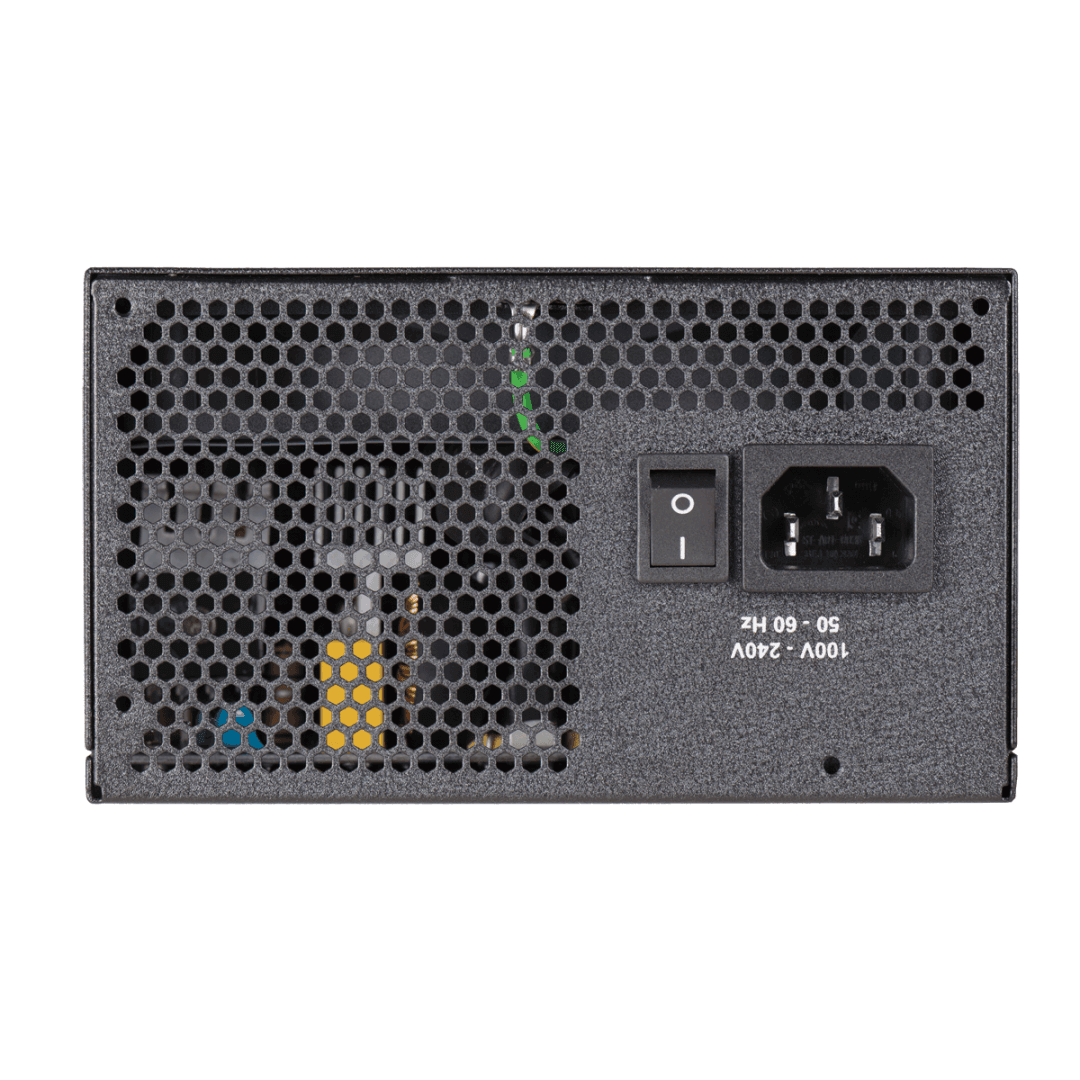 SURSA EVGA, 750 W, "750 BQ" semi-modulara, ATX 12V, fan 140 mm x 1, 80 Plus Bronze, MB 20+4 pin x 1, CPU 4+4 pin x 2, PCI-E 6+2 pin x 3, SATAx9, Floppy 4-pinx1, "110-BQ-0750-V2" — miniatură