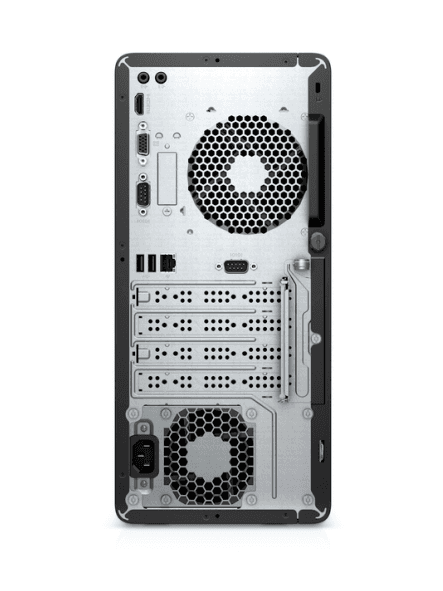DESKTOP HP, "295 G6" Micro Tower, CPU Ryzen 3 3200, AMD Radeon Graphics, memorie 8 GB, SSD 512 GB, FreeDos, "294R3EA#ABB" — miniatură