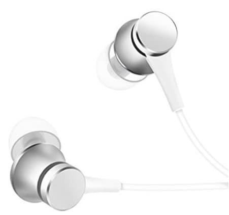 CASTI Xiaomi Mi Basic, pt. smartphone, cu fir, intraauriculare - butoni, microfon pe fir, conectare prin Jack 3.5 mm, gri, "14274" — miniatură