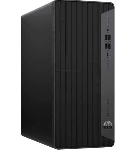 DESKTOP HP, "EliteDesk 805 G6" Tower, CPU i7-10700, NVIDIA GeForce RTX 2060, memorie 32 GB, SSD 512 GB, tastatura si mouse, Windows 10 Pro, "1D2T8EA#ABB" — miniatură