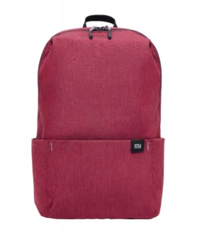 RUCSAC XIAOMI, pt. notebook de max 14 inch, 1 compartiment, buzunar frontal, 10 litri, poliester, rosu, "20378"