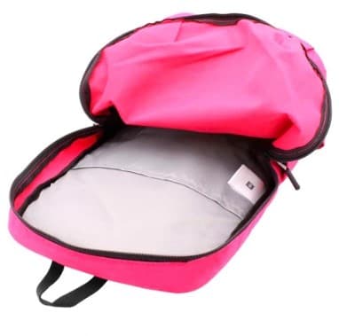 RUCSAC XIAOMI, pt. notebook de max 14 inch, 1 compartiment, buzunar frontal, 10 litri, poliester, roz, "20379" — miniatură