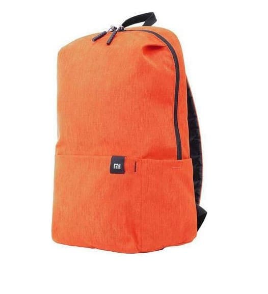 RUCSAC XIAOMI, pt. notebook de max 14 inch, 1 compartiment, buzunar frontal, 10 litri, poliester, portocaliu, "20380" — miniatură