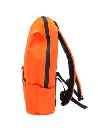 RUCSAC XIAOMI, pt. notebook de max 14 inch, 1 compartiment, buzunar frontal, 10 litri, poliester, portocaliu, "20380" — miniatură