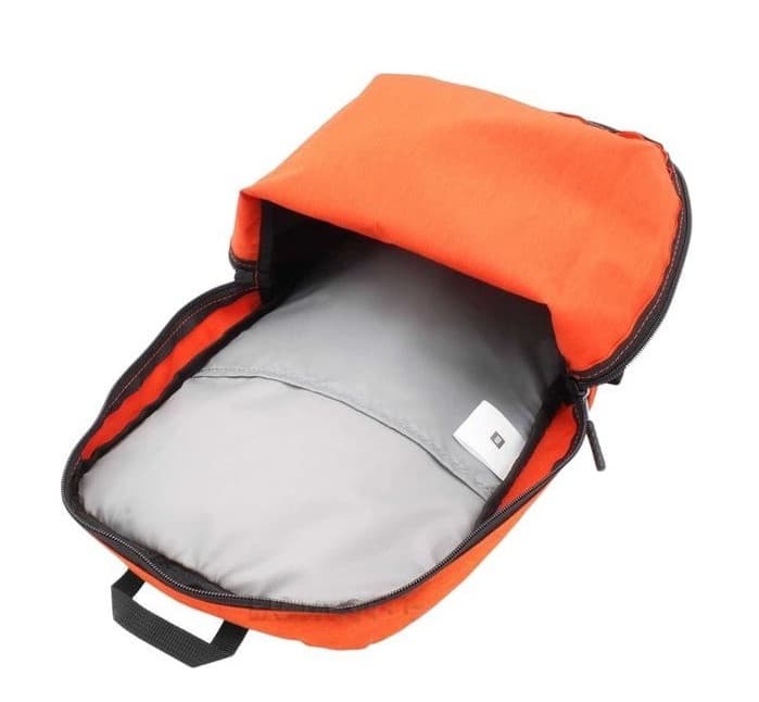 RUCSAC XIAOMI, pt. notebook de max 14 inch, 1 compartiment, buzunar frontal, 10 litri, poliester, portocaliu, "20380" — miniatură