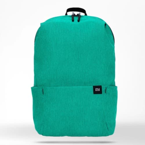 RUCSAC XIAOMI, pt. notebook de max 14 inch, 1 compartiment, buzunar frontal, 10 litri, poliester, verde, "20382"