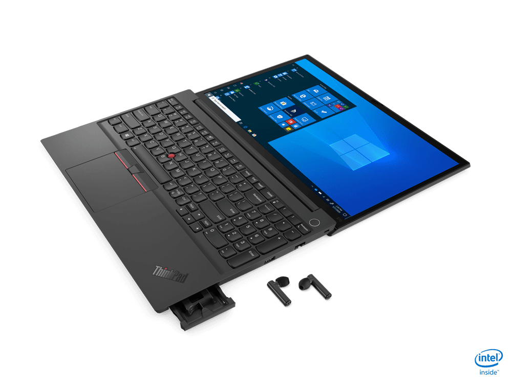 NOTEBOOK Lenovo, "ThinkPad E15 Gen 2" 15.6 inch, i5-1135G7, 16 GB DDR4, SSD 512 GB, nVidia GeForce MX450, Free DOS, "20TD003PRI" ( — miniatură