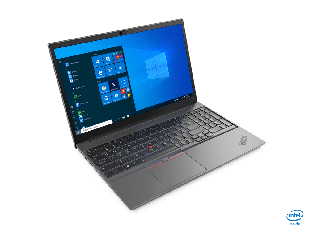 NOTEBOOK Lenovo, "ThinkPad E15 Gen 2" 15.6 inch, i5-1135G7, 16 GB DDR4, SSD 512 GB, nVidia GeForce MX450, Free DOS, "20TD003PRI" ( — miniatură