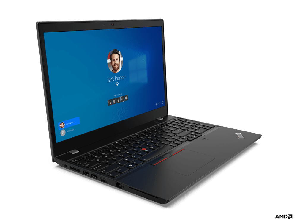 NOTEBOOK Lenovo, "ThinkPad L15&nbsp;" 15.6 inch, Ryzen 5 5650U, 16 GB DDR4, SSD 512 GB, AMD Radeon Graphics, Windows 10 Pro, "20X7004JRI" ( — miniatură