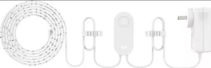 BANDA smart LED Xiaomi, forma banda, lumina multicolora, alimentare 100 - 240 V, "21703"