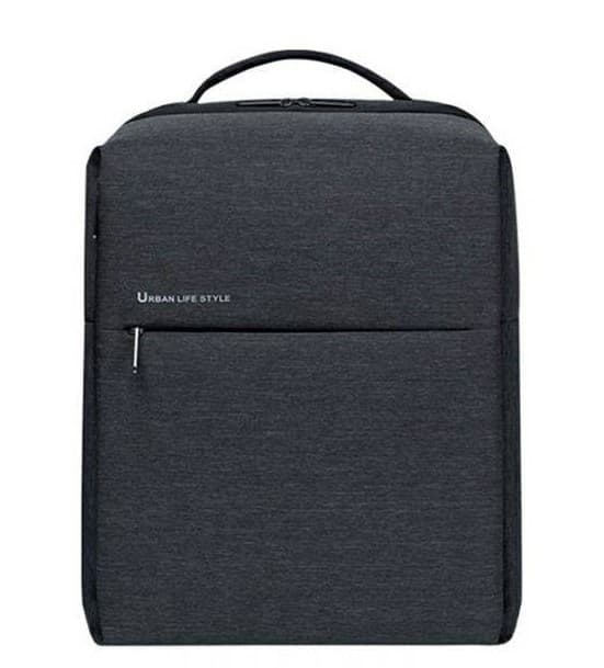 RUCSAC XIAOMI, pt. notebook de max 15.6 inch, 1 compartiment, buzunar frontal | buzunar lateral, 17 litri, poliester, gri, "26399"