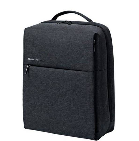 RUCSAC XIAOMI, pt. notebook de max 15.6 inch, 1 compartiment, buzunar frontal | buzunar lateral, 17 litri, poliester, gri, "26399" — miniatură