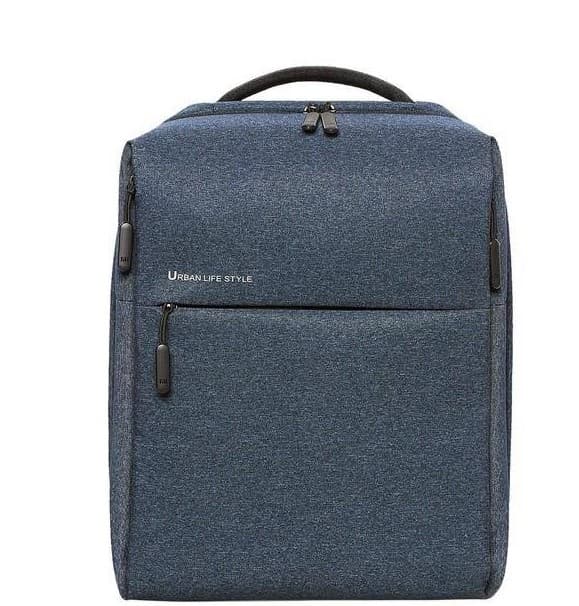 RUCSAC XIAOMI, pt. notebook de max 15.6 inch, 1 compartiment, buzunar frontal | buzunar lateral, 17 litri, poliester, albastru, "26400"