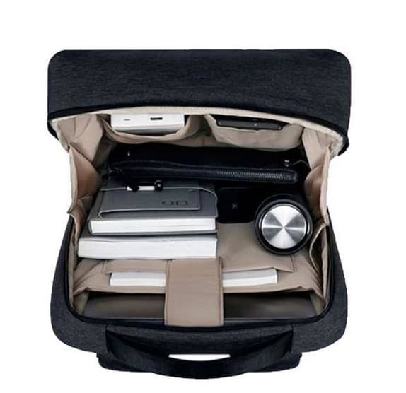 RUCSAC XIAOMI, pt. notebook de max 15.6 inch, 1 compartiment, buzunar frontal | buzunar lateral, 17 litri, poliester, albastru, "26400" — miniatură