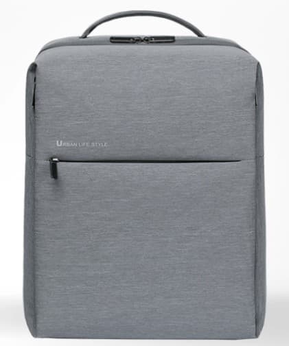 RUCSAC XIAOMI, pt. notebook de max 15.6 inch, 1 compartiment, buzunar frontal | buzunar lateral, 17 litri, poliester, gri, "26401"