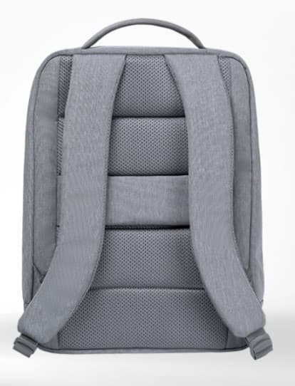 RUCSAC XIAOMI, pt. notebook de max 15.6 inch, 1 compartiment, buzunar frontal | buzunar lateral, 17 litri, poliester, gri, "26401" — miniatură
