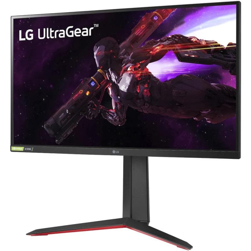 MONITOR LG - gaming 27 inch, Gaming, IPS, WQHD (2560 x 1440), wide, 400 cd/mp, 1 ms, HDMI x 2 | Display Port, "27GP850-B.AEU" — miniatură