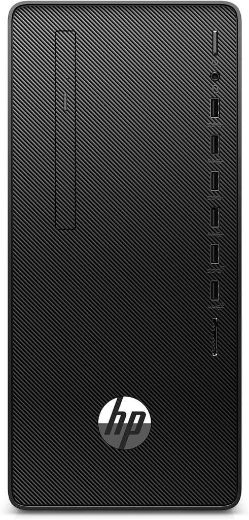 DESKTOP HP, "200 G4" Micro Tower, CPU i5-10500, Intel UHD Graphics, memorie 8 GB, SSD 512 GB, unitate optica, Windows 10 Pro, "294X6EA"
