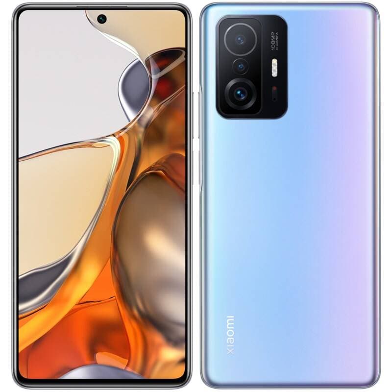 SMARTphone Xiaomi, "11T PRO" ecran 6.67 inch, dual sim, rez. camera 108 Mpix, memorie interna 256 GB, 5G, Android, acumulator 5000 mAh, albastru, "34952"