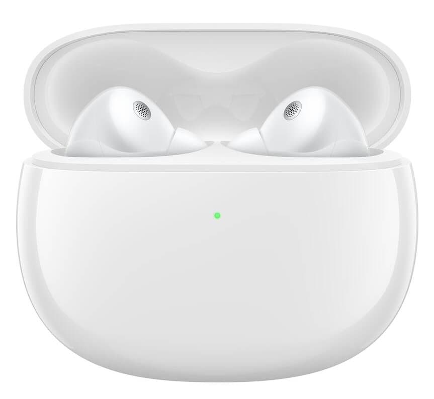 CASTI Xiaomi Buds 3, pt. smartphone, wireless, intraauriculare - butoni, microfon pe casca, conectare prin Bluetooth 5.0, Gloss White, "36265" — miniatură