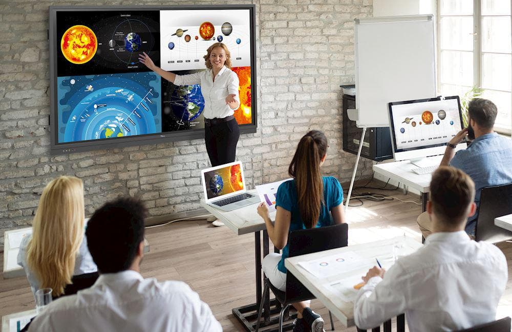 Ecran interactiv Optoma 75" 3751RK+ dong, "3751RK-WIFI" — miniatură