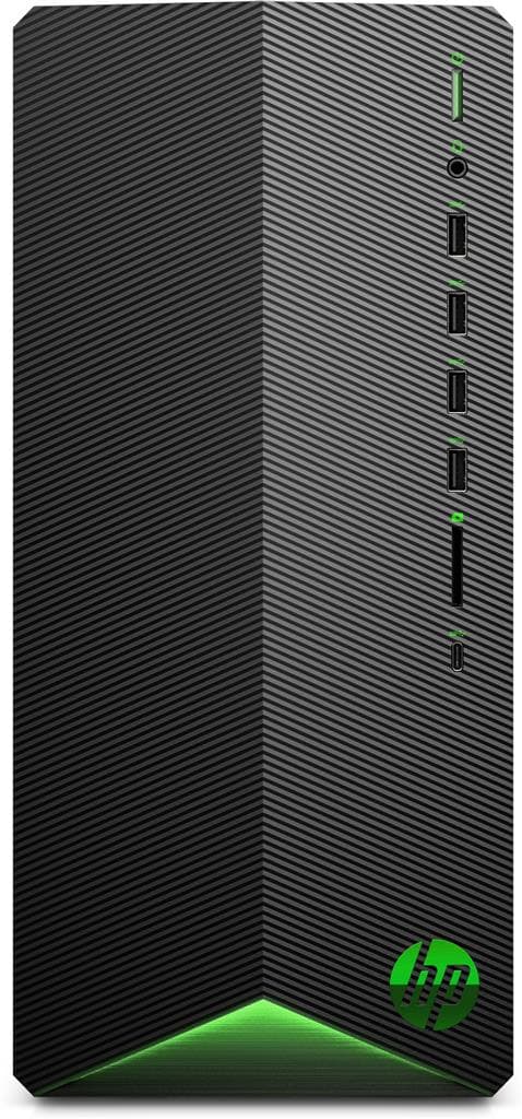 DESKTOP HP, "Pavilion Gaming" Middle Tower, CPU i5-10400, NVIDIA GeForce RTX 2060, memorie 8 GB, SSD 512 GB, tastatura si mouse, FreeDos, "3A7U4EA"