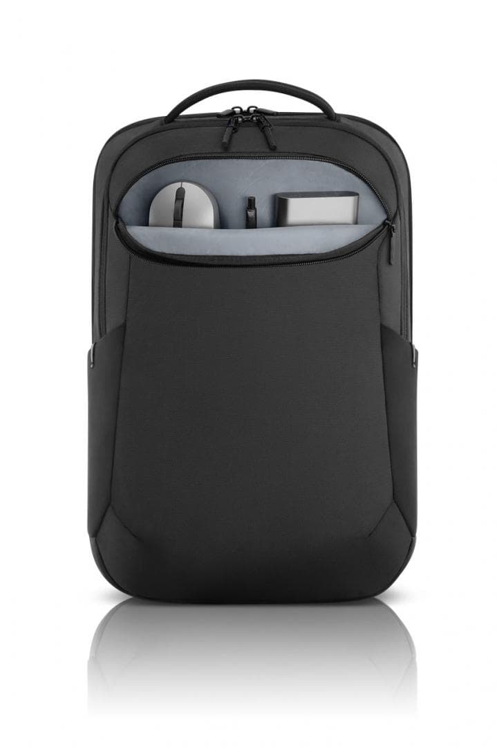 RUCSAC DELL, pt. notebook de max 17 inch, 2 compartimente, buzunar frontal | buzunar lateral, 660 g, poliester, negru, "460-BDLE" — miniatură