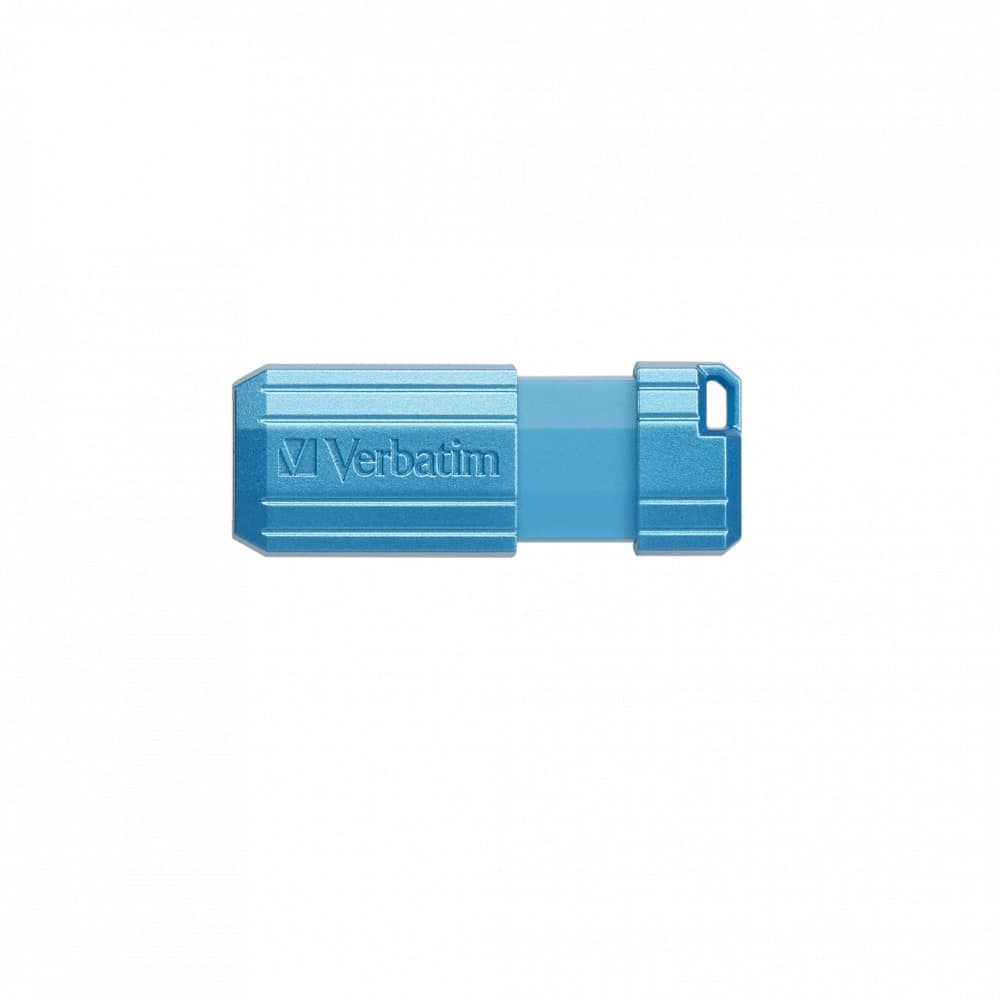 MEMORIE USB VERBATIM PINSTRIPE 64GB BLUE "49961" — miniatură