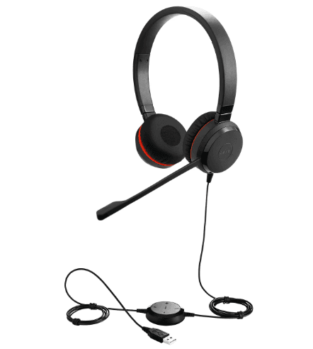 JABRA Evolve 20 Special Edition Stereo MS Headset, "4999-823-309" — miniatură