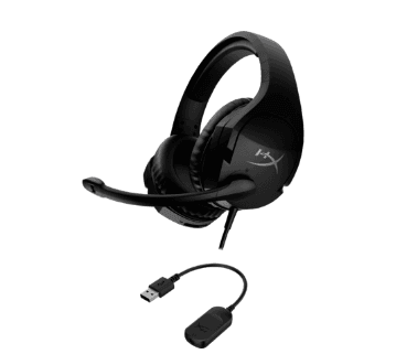HP HEADPHONES HYPERX CLOUD STINGER S BK "4P4F1AA" — miniatură