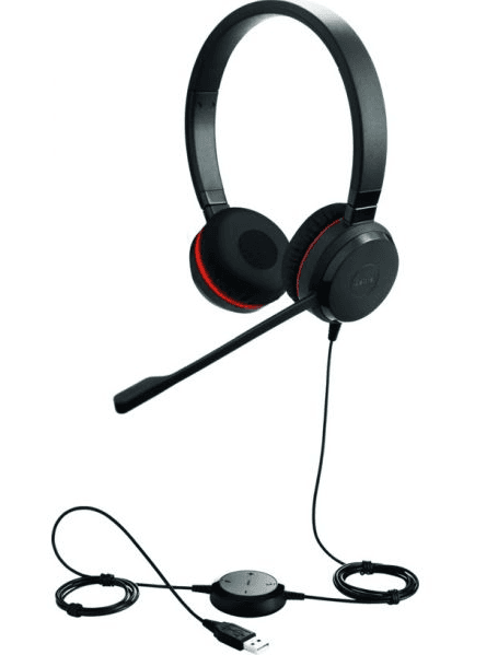 Jabra Evolve 30 II UC Stereo Headset Head-band Black, "5399-829-309" — miniatură