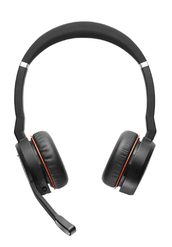 Jabra Evolve 75 UC Stereo Headset Head-band Black,Red, "7599-838-109" — miniatură