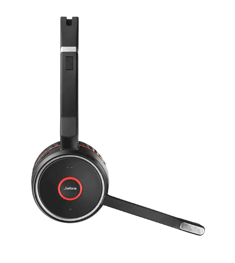 Jabra Evolve 75 UC Stereo Headset Head-band Black,Red, "7599-838-109" — miniatură