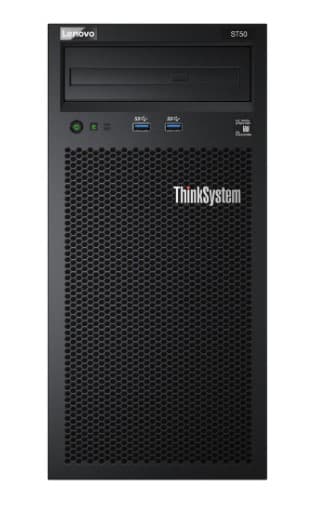 SERVER Lenovo ST50 E-2224G 8GB 2X1TB Cons DVD-RW 250W, "7Y48A04FEA" — miniatură