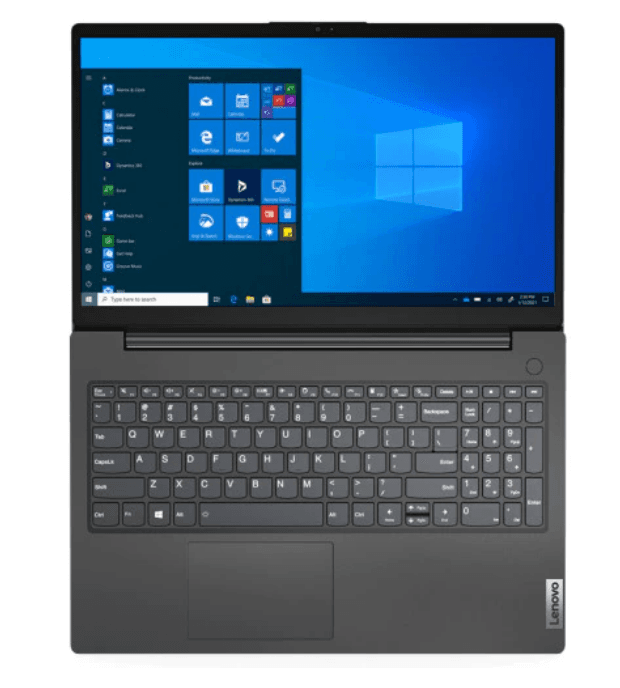 NOTEBOOK Lenovo, "V15 Gen2" 15.6 inch, i3-1115G4, 8 GB DDR4, SSD 512 GB, Intel Iris Xe Graphics, Free DOS, "82KB000FRM" ( — miniatură