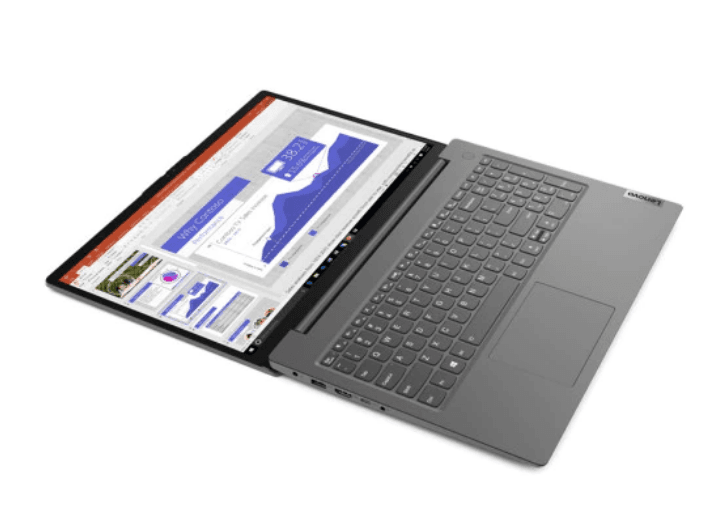 NOTEBOOK Lenovo, "V15 Gen2" 15.6 inch, i3-1115G4, 8 GB DDR4, SSD 512 GB, Intel Iris Xe Graphics, Free DOS, "82KB000FRM" ( — miniatură