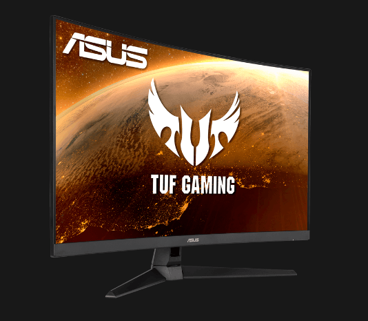 ASUS TUF Gaming VG328H1B 31.5inch FHD 165Hz FreeSync Premium 1ms Curved, "90LM0681-B01170" — miniatură