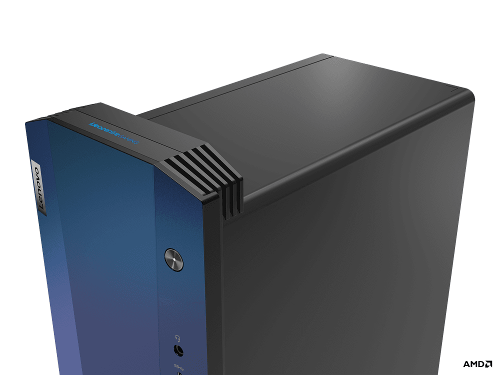 DESKTOP LENOVO, "IdeaCentre 5" Tower, CPU Ryzen 5 5600G, nVidia Quadro GTX 1650 Super, memorie 16 GB, SSD 512 GB, tastatura si mouse, FreeDos, "90RW005VRI" — miniatură