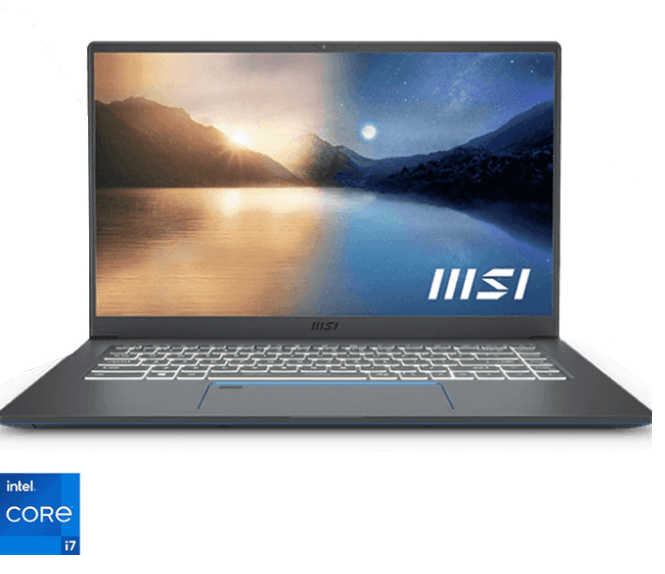NOTEBOOK MSI - gaming, "PRESTIGE 15" 15.6 inch, i7-1195G7, 32 GB DDR4, SSD 1 TB, nVidia GeForce RTX 3050 Ti, Free DOS, "9S7-16S711-085" (