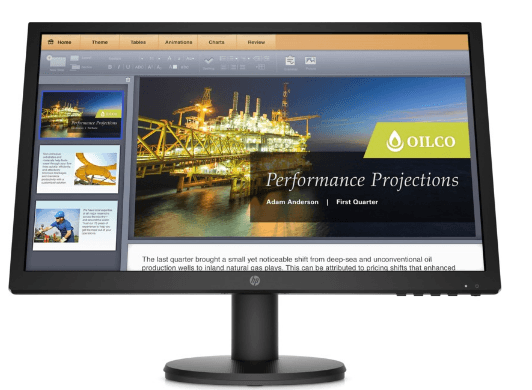 MONITOR HP P19b G4 18.5inch TN Monitor WXGA 1366x768 16:9 200cd/m2 600:1 5ms 1xHDMI1.4 1xVGA Black 3Y War. "9TY83AA#ABB"